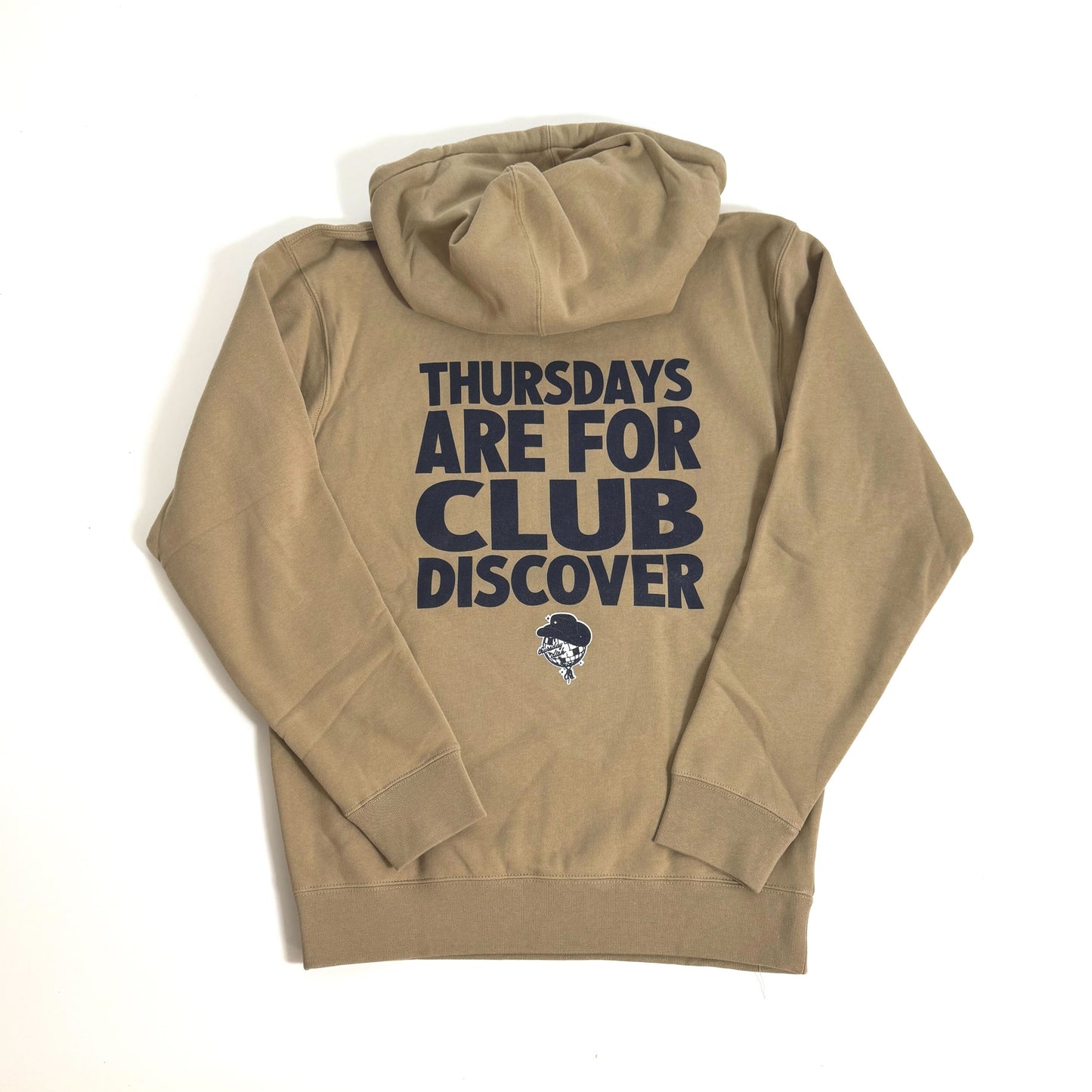 Club Discover Heavyweight Hoodie - Sandstone